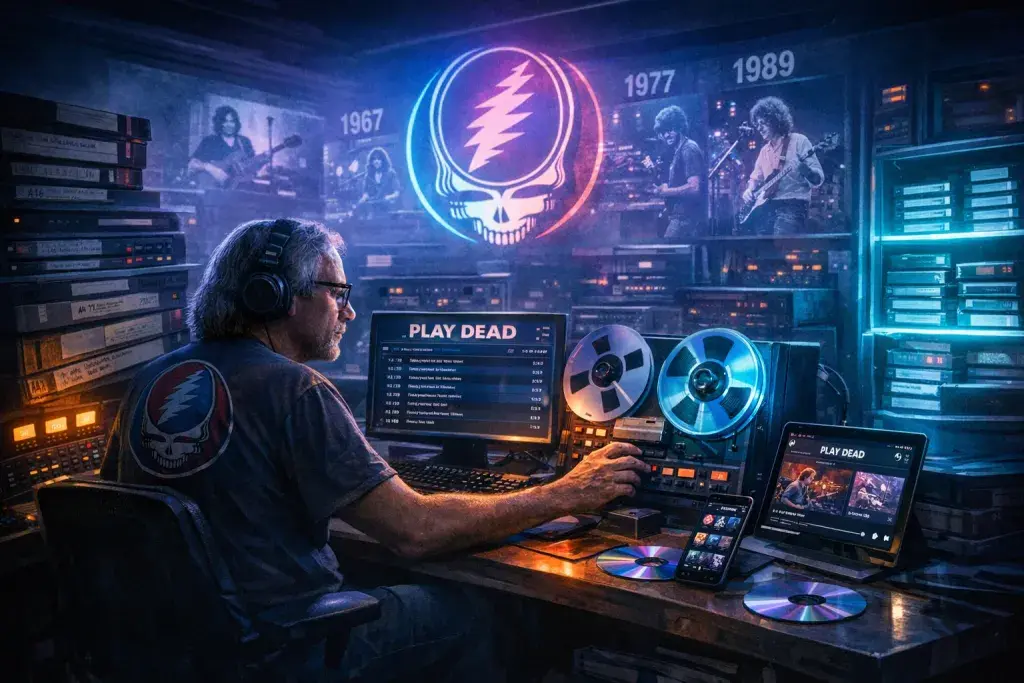 Play Dead App Launches Grateful Dead's Vault in Chronological High-Res Streams
