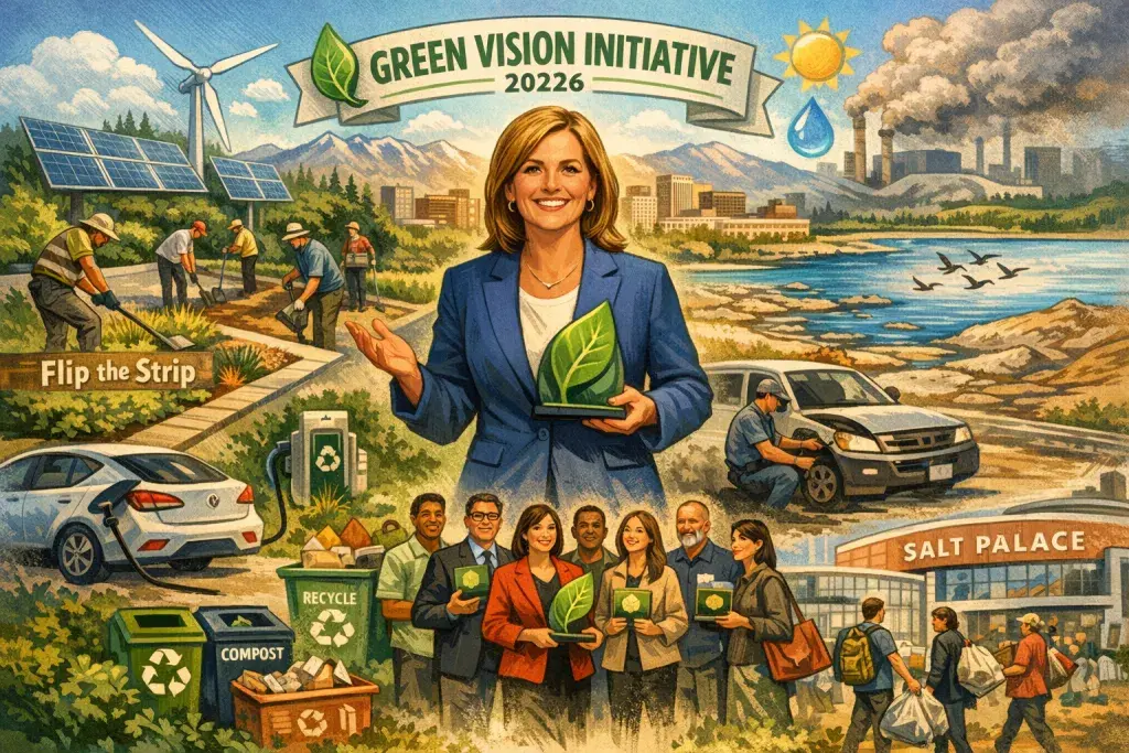 Salt Lake County Mayor Wilson Awards Sustainability Wins, Launches Green Vision Initiative