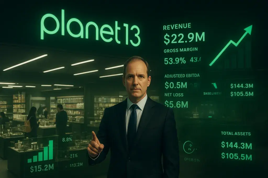 Planet 13 Cuts Losses in Q2 as Merger With Vireo Nears Close