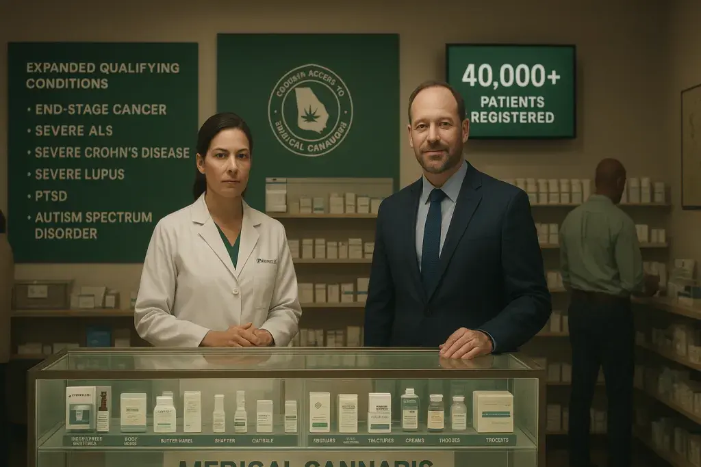 Georgia's Medical Cannabis Rule Change Pushes Registry Past 40,000 Patients