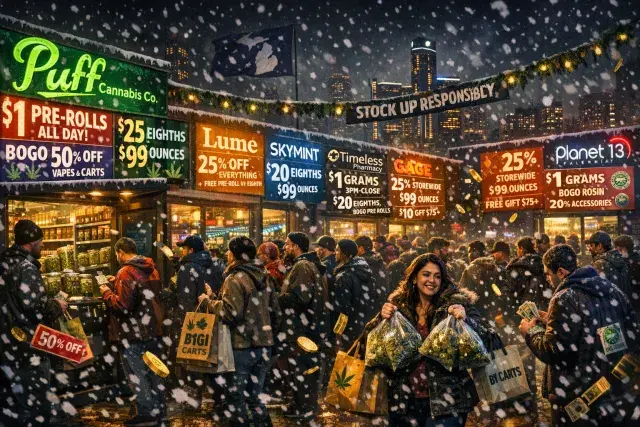 Metro Detroit Dispensaries Unleash Top Black Friday Deals on Flower and Carts