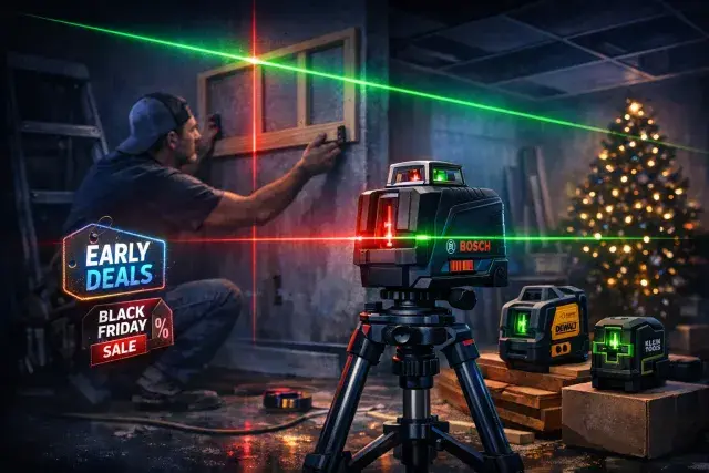 Laser Levels Deliver Precision for Year-Round Home Projects and Deals Emerge Early