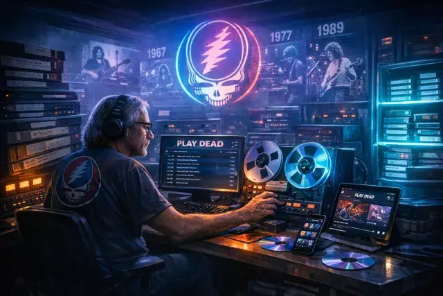 Play Dead App Launches Grateful Dead's Vault in Chronological High-Res Streams