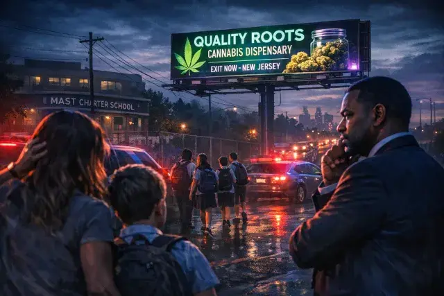 Philadelphia Cannabis Billboard Near School Prompts Swift Removal After Outrage