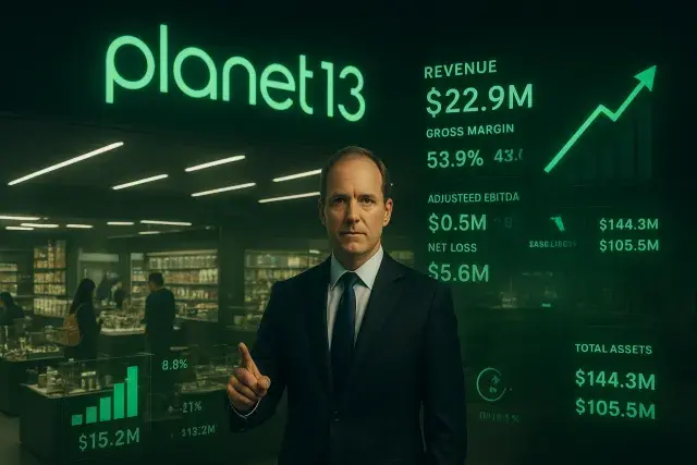 Planet 13 Cuts Losses in Q2 as Merger With Vireo Nears Close
