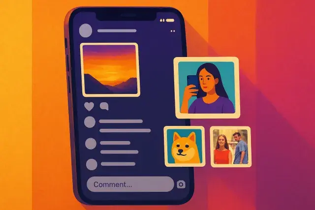 First look: Instagram photos in comments