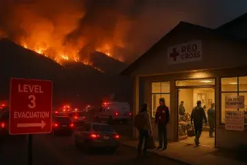 Claremont Fire Forces Rocky Canyon Evacuations as Red Cross Opens Boise Shelter